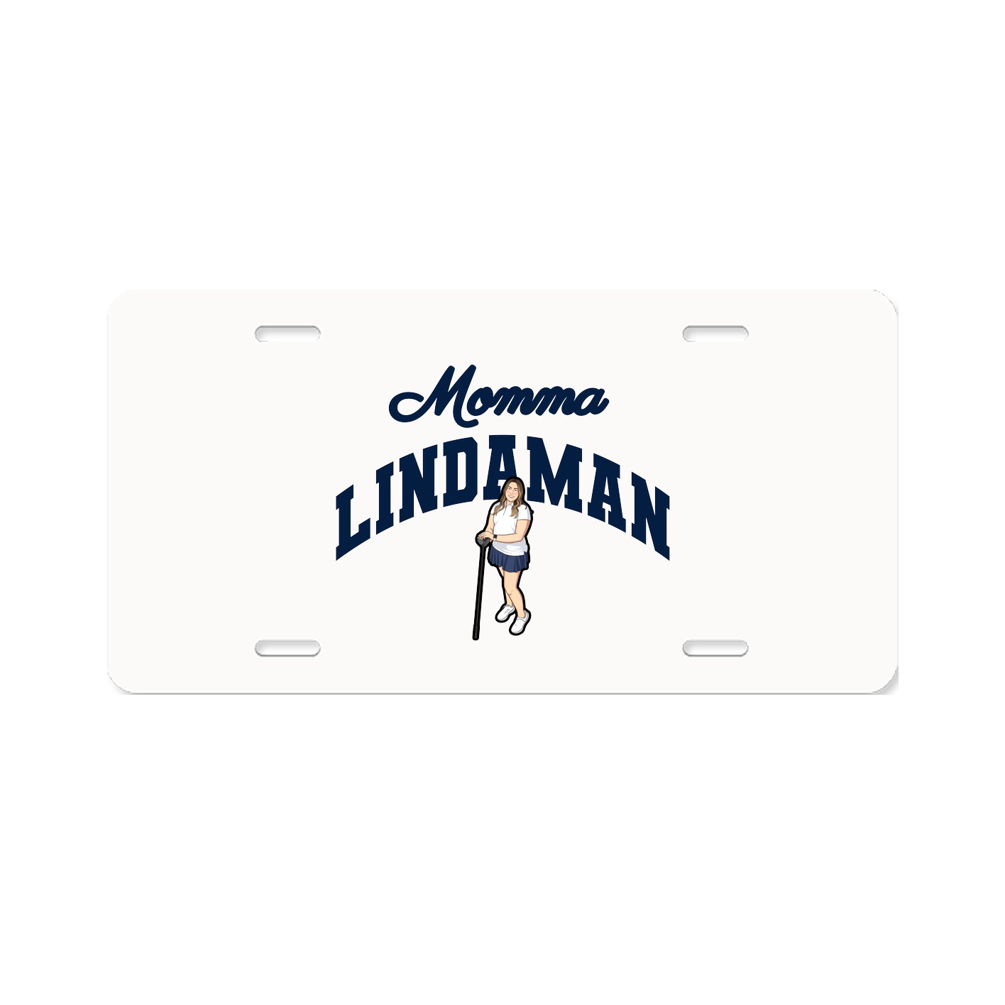 License Plate — Mothers Day Arch in Classic
