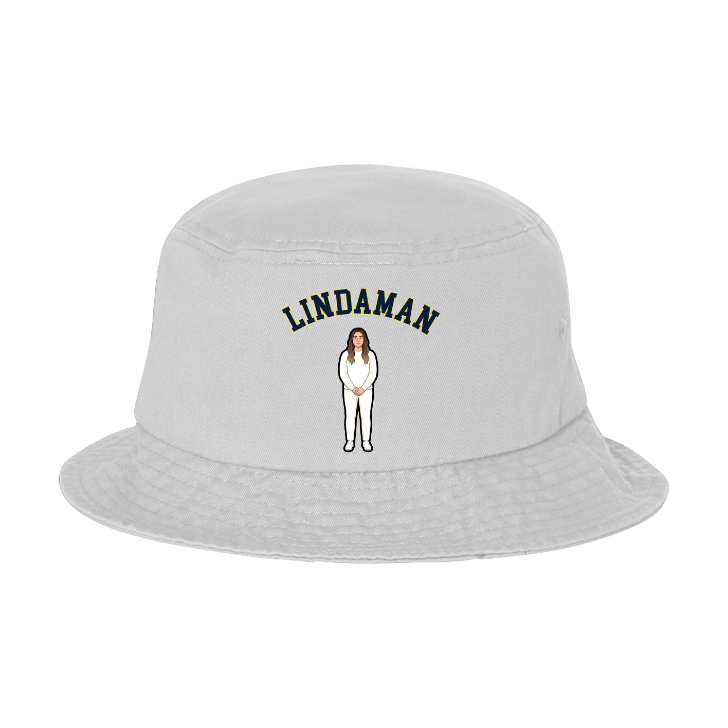 Bucket Cap — Shirsey Arch in White