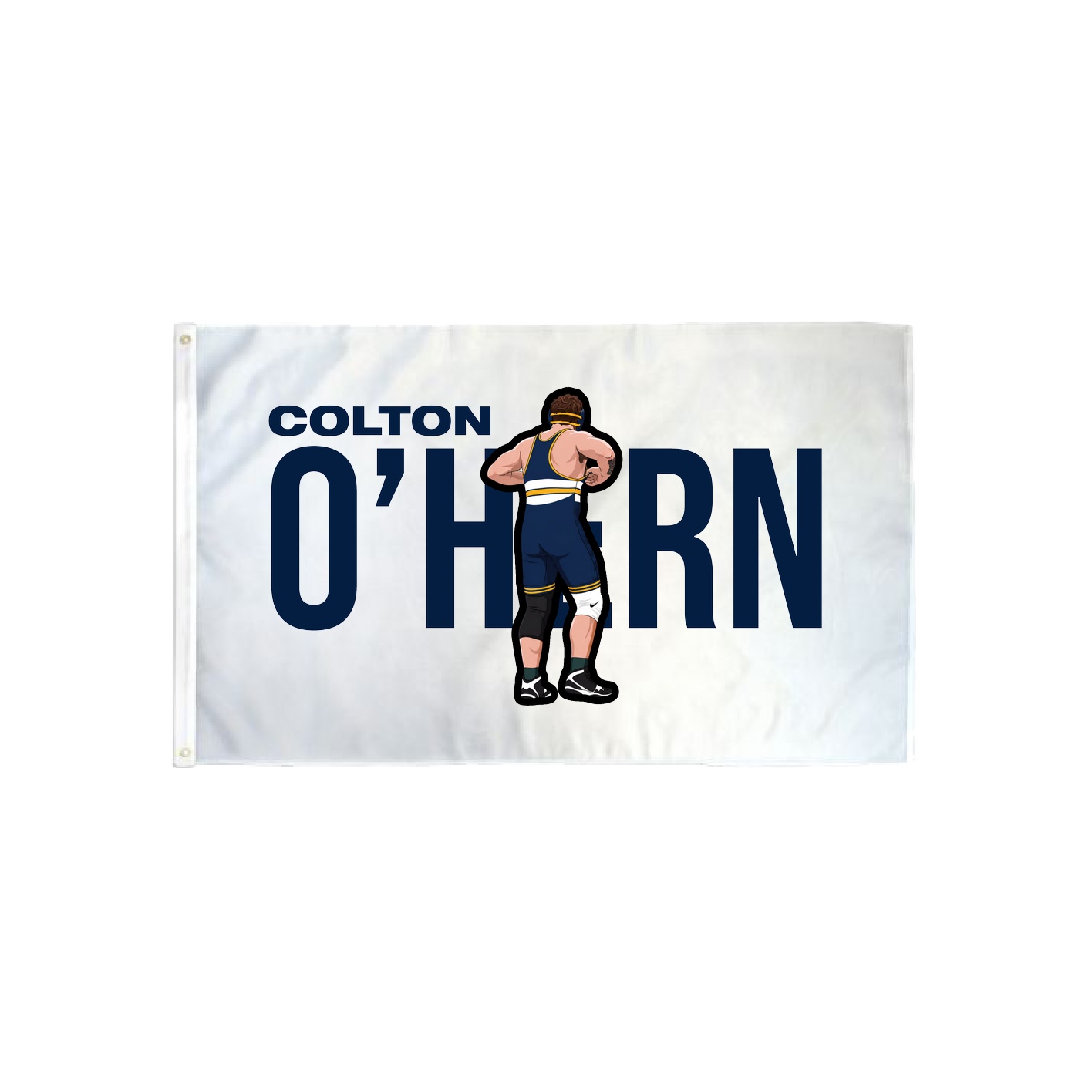 3x5 Flag — Player Name in Classic