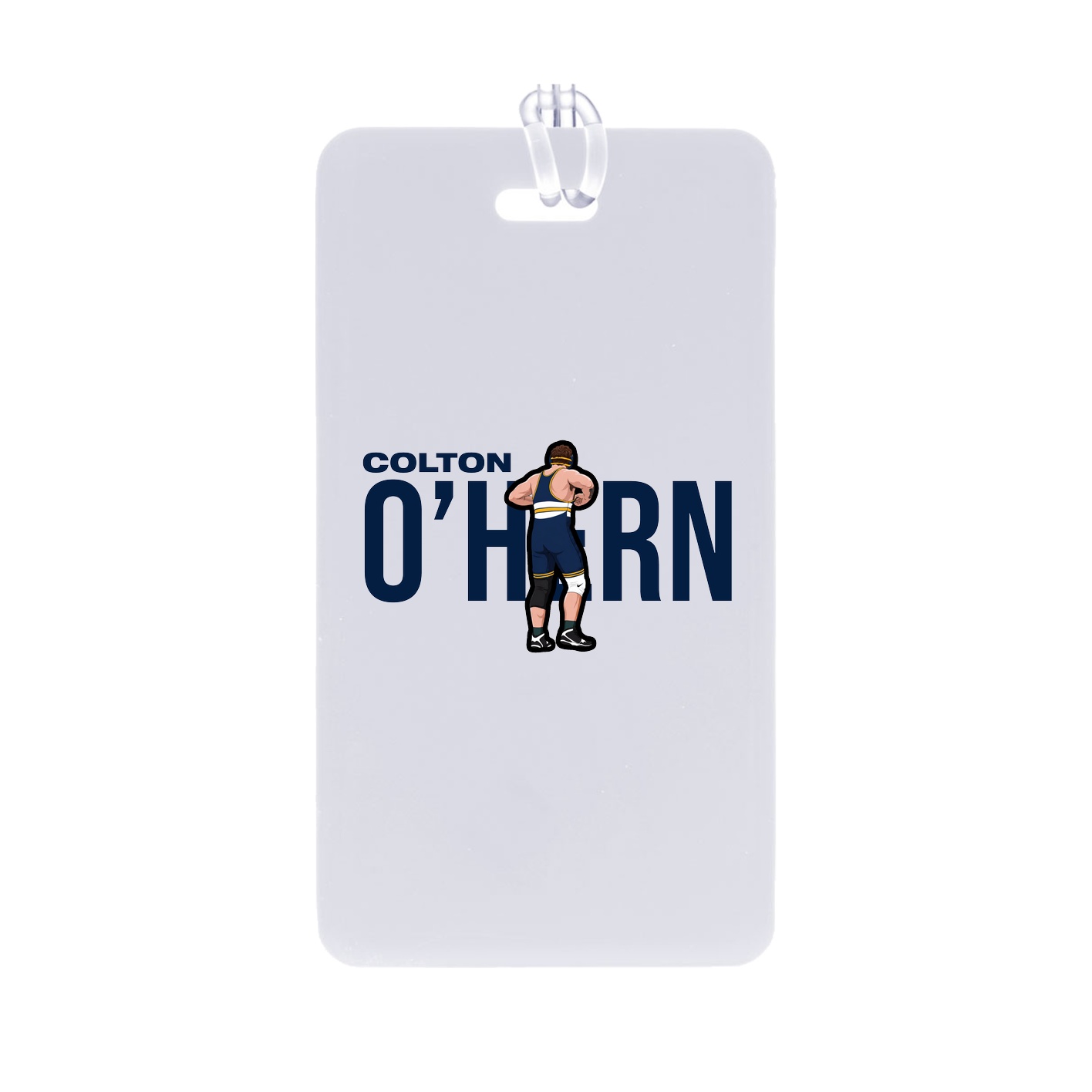 Bag Tag — Player Name in Classic