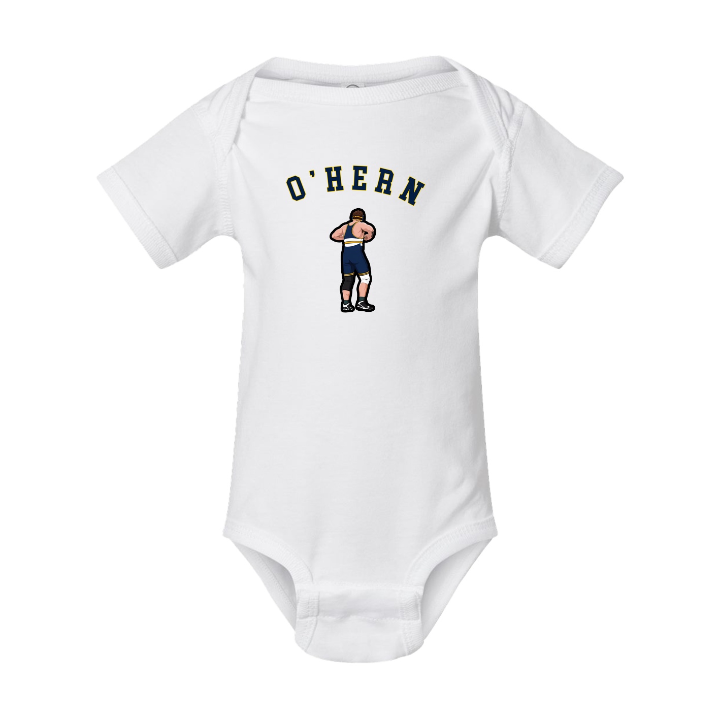 Baby Onesie — Shirsey Arch in White