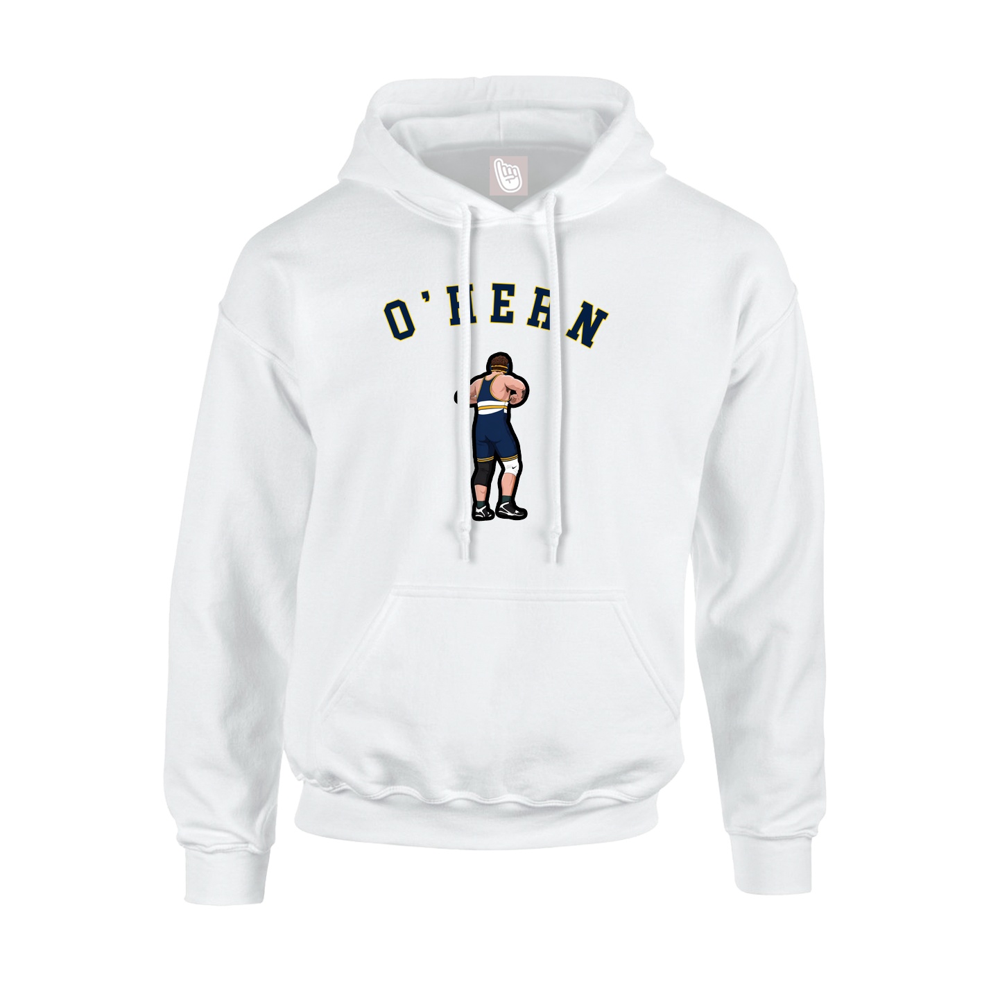 Hoodie — Shirsey Arch in White
