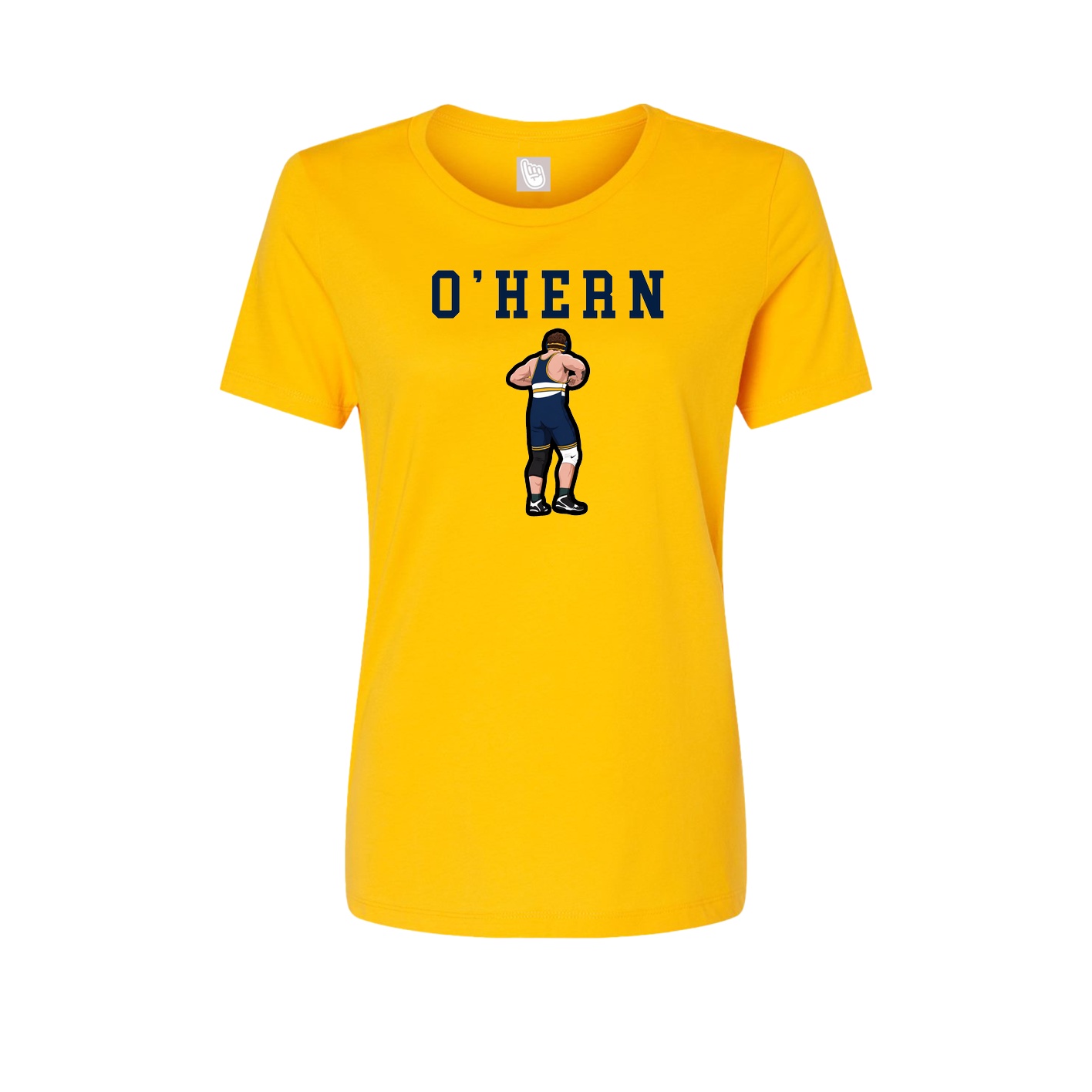 Fitted Women's Tee — Shirsey in Gold