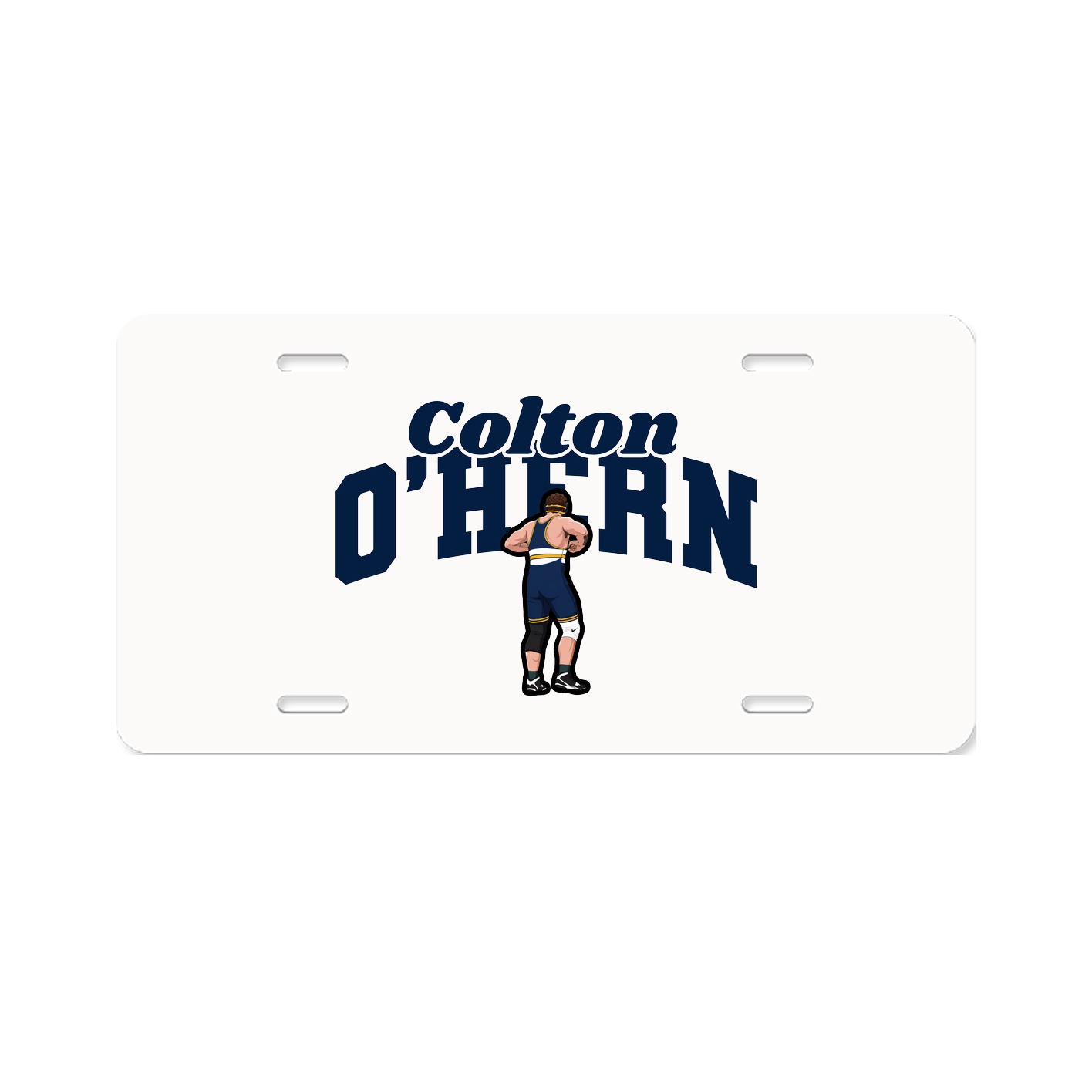 License Plate — Signature Arch in Classic