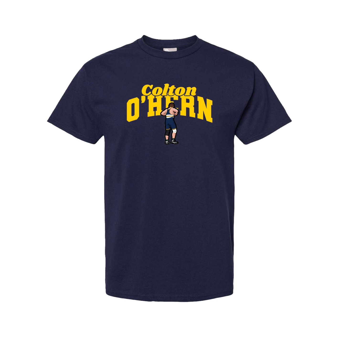 Tee — Signature Arch in Navy