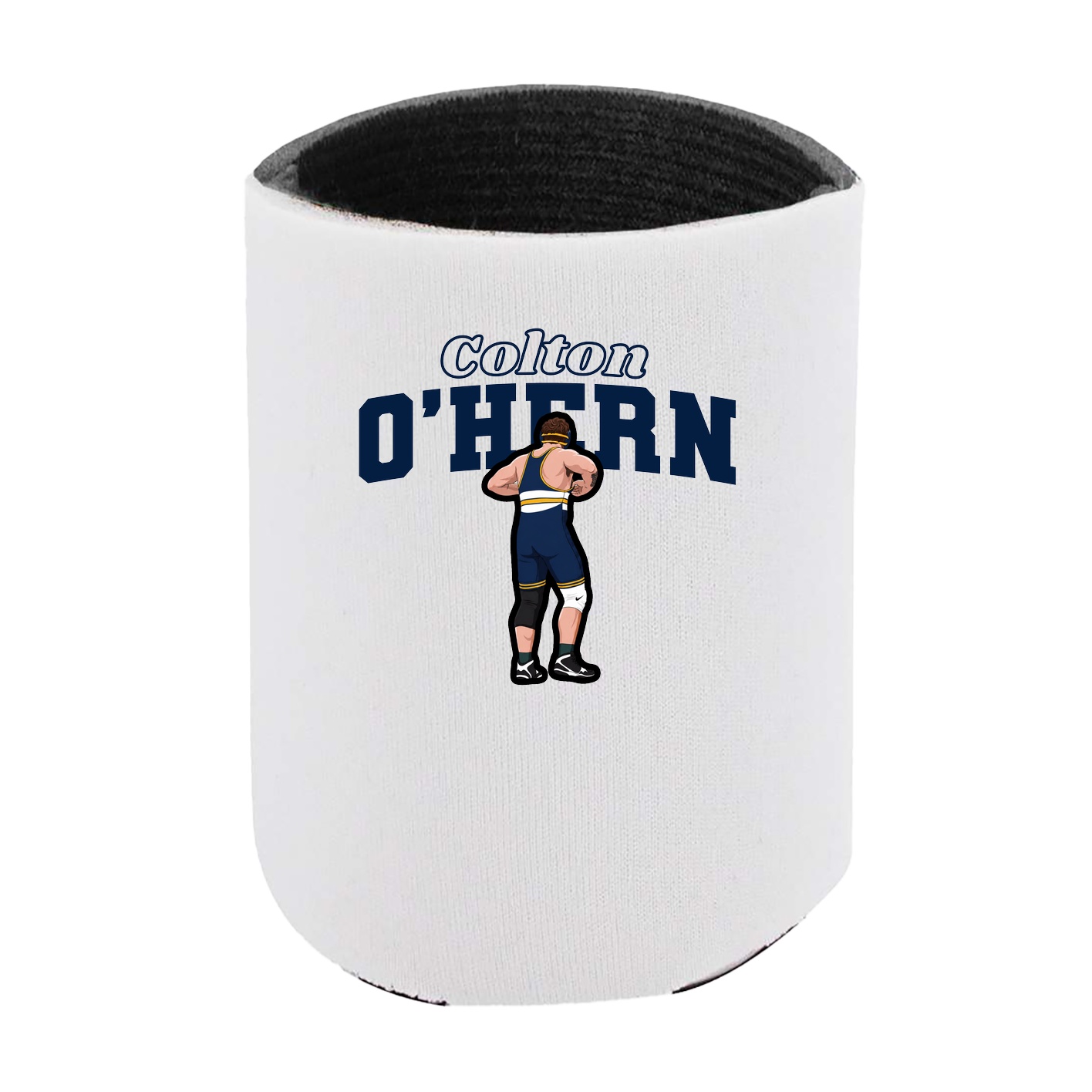 Can Holder — Name Arch in White