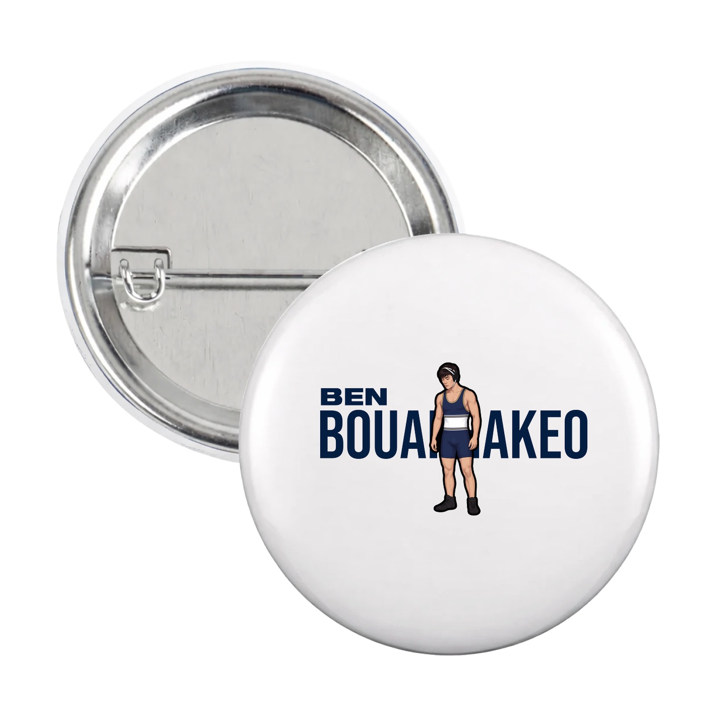 Game Day Button — Player Name in White