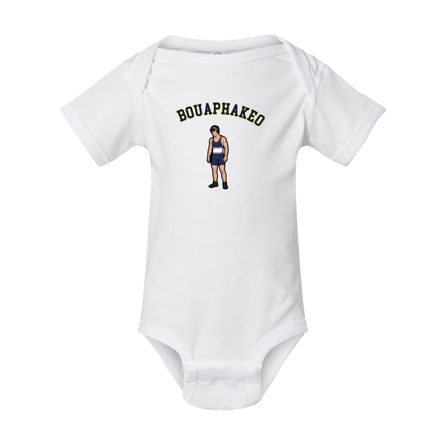 Baby Onesie — Shirsey Arch in White