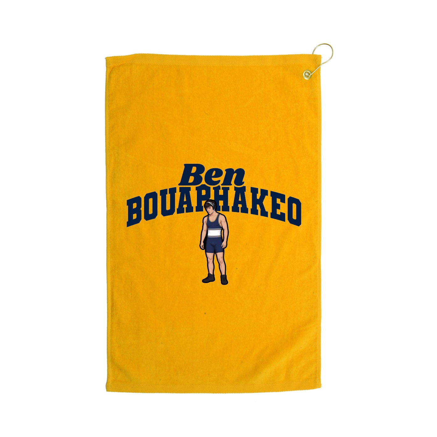 Golf Towel — Signature Arch in Gold