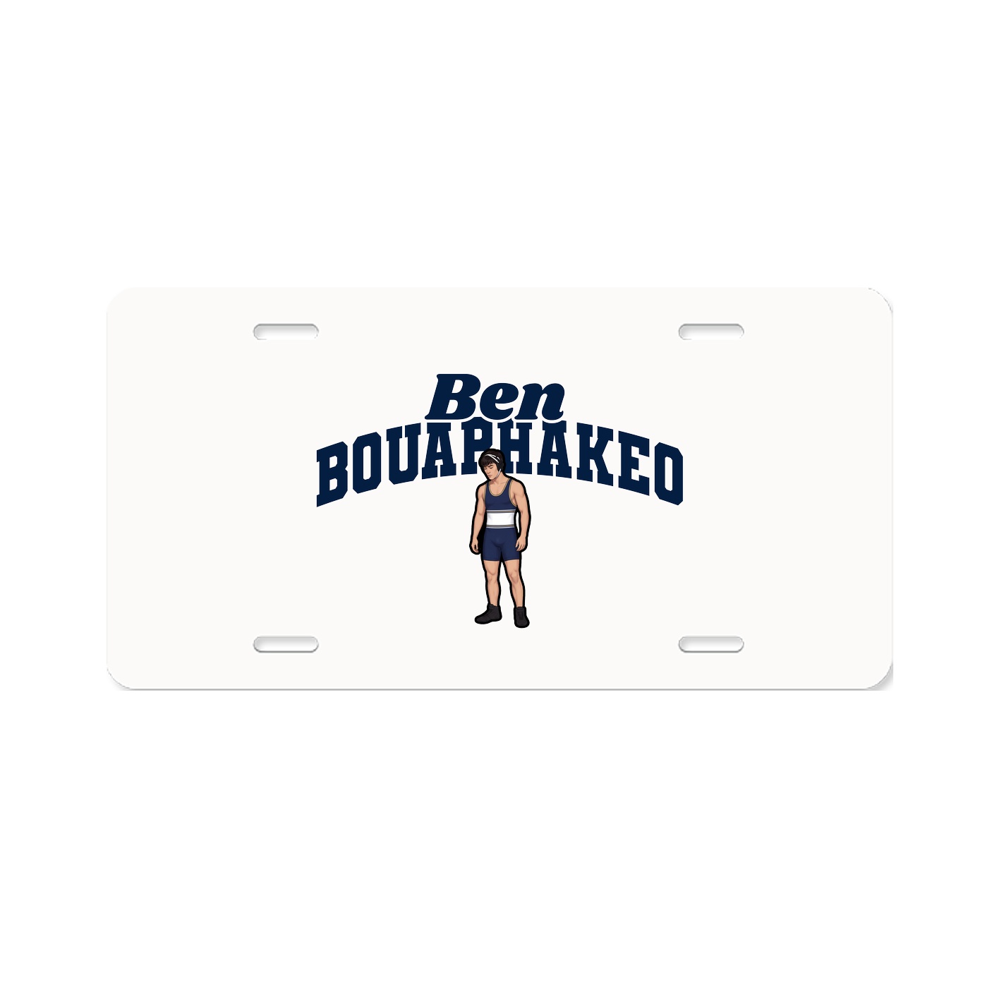License Plate — Signature Arch in Classic