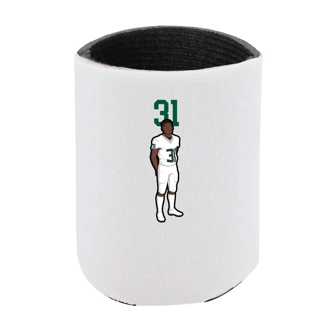 Can Holder — Number Top in White