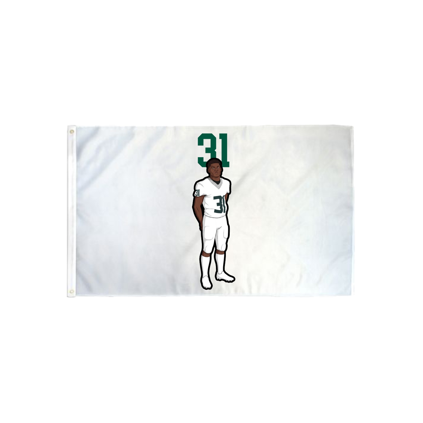 3x5 Flag — Number Top in Classic