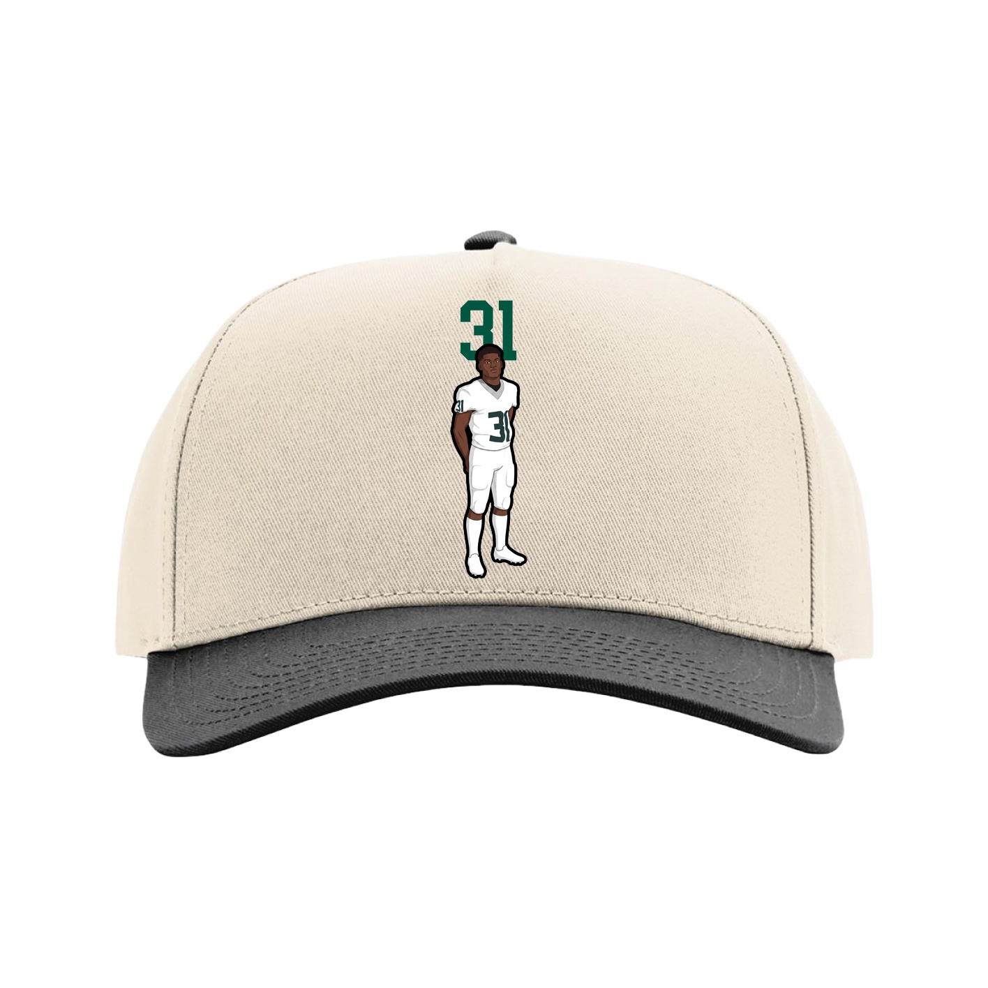 Full Fabric Five-Panel Champ Cap