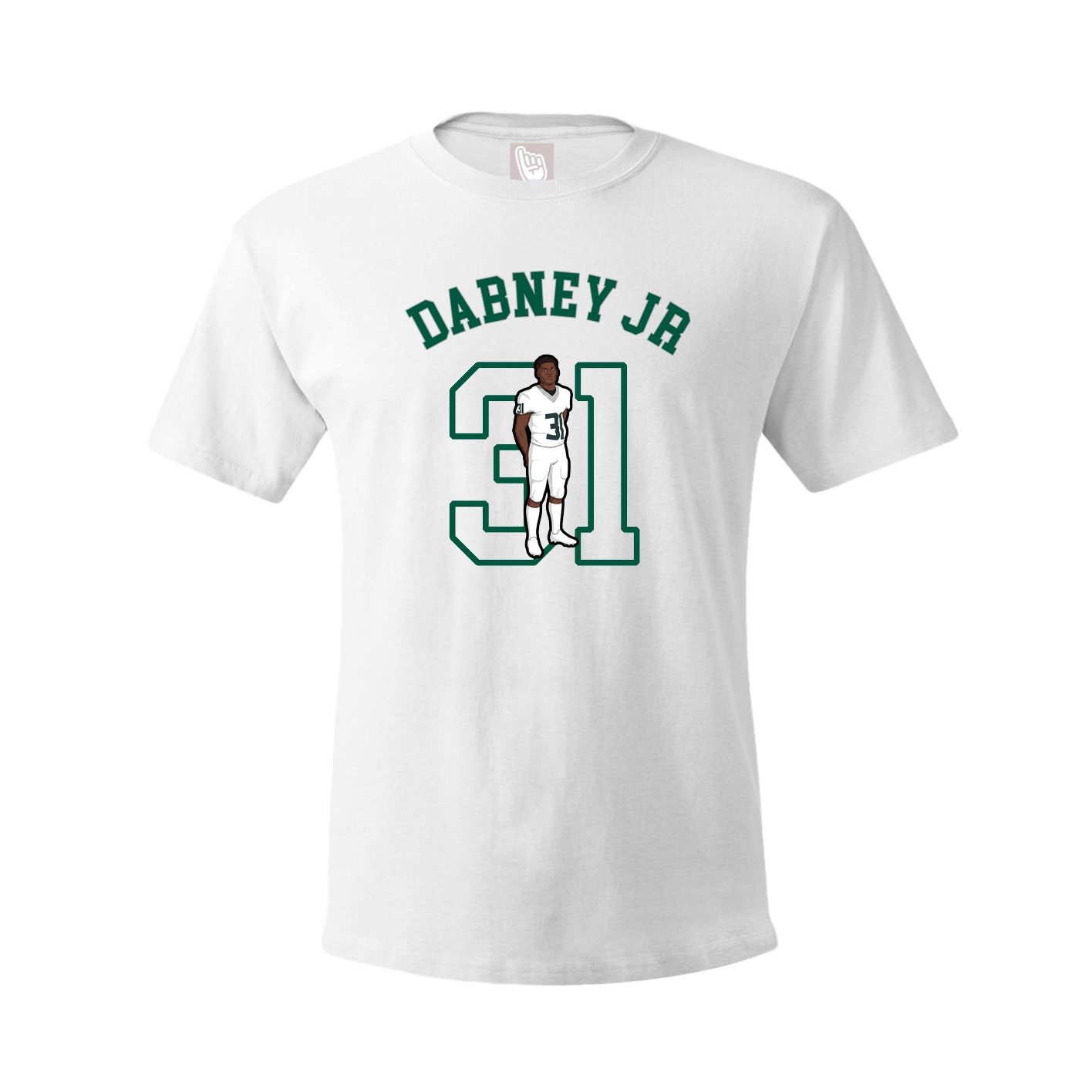 Youth Tee — Shirsey Arch in White