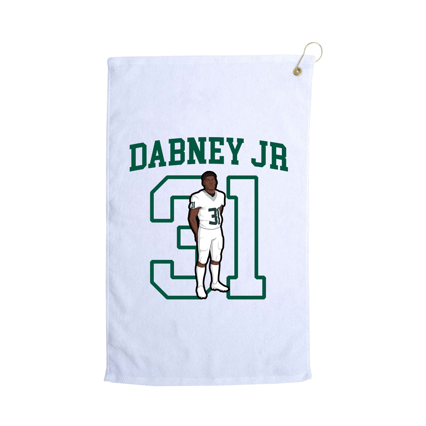 Golf Towel — Shirsey in White
