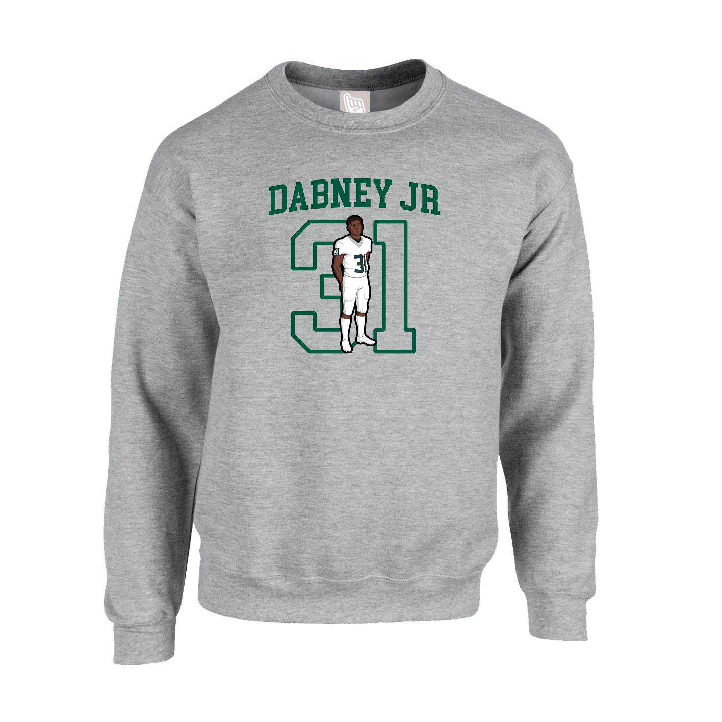 Fleece Crew — Shirsey in Grey