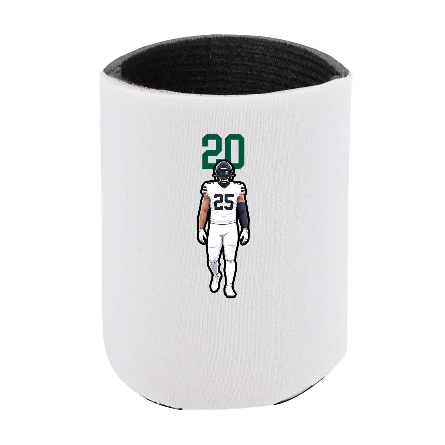 Can Holder — Number Top in White