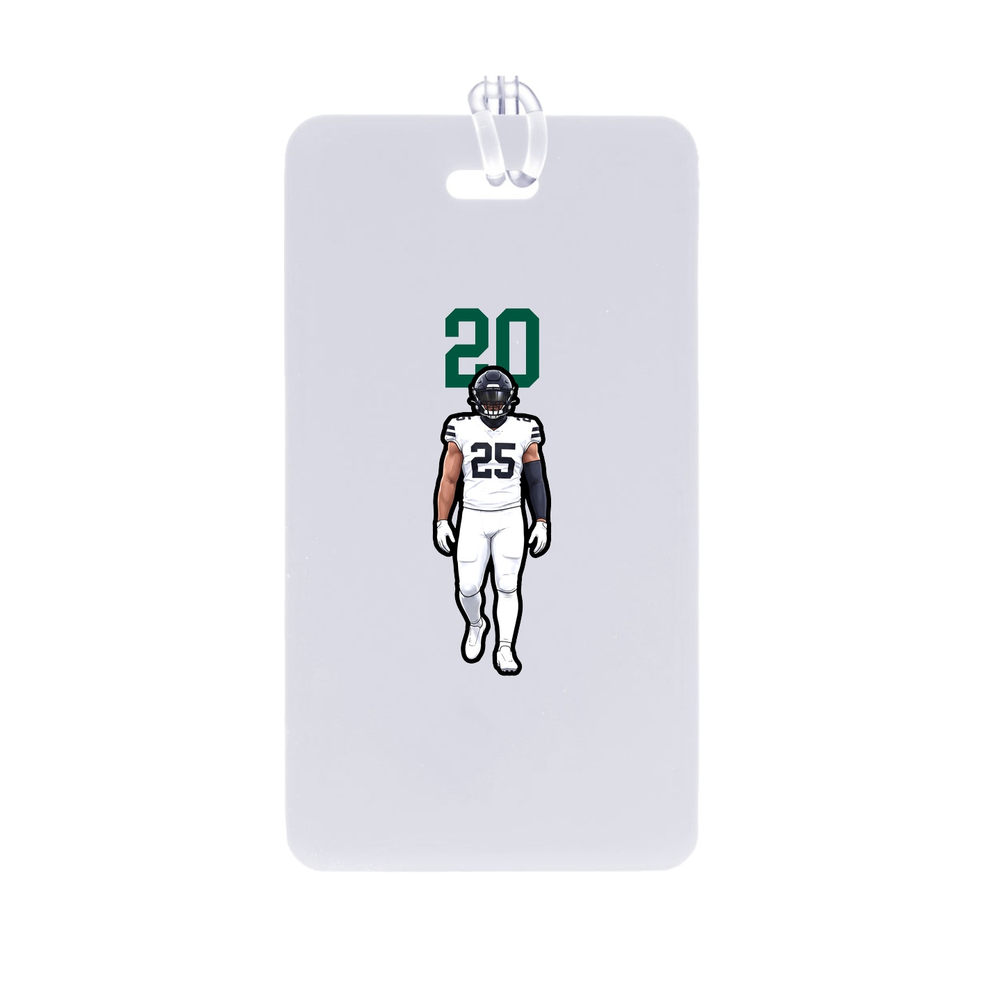 Bag Tag — Number Top in Classic