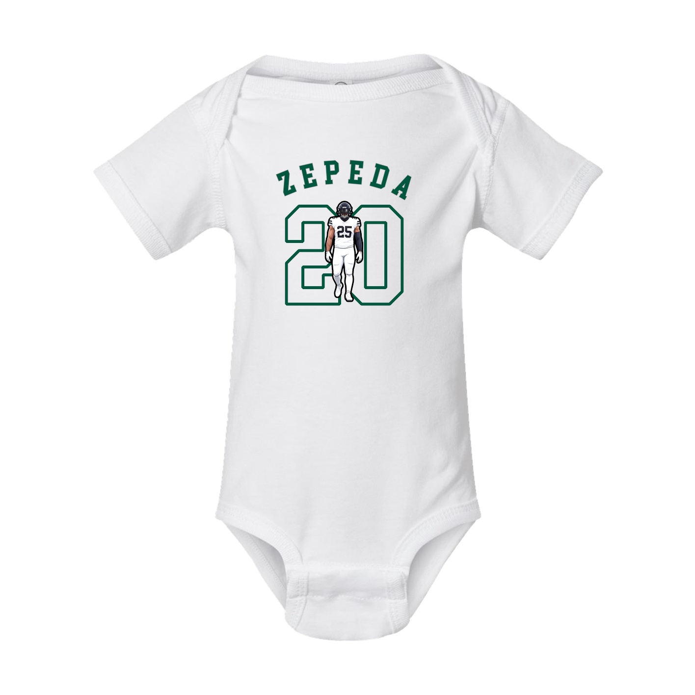 Baby Onesie — Shirsey Arch in White