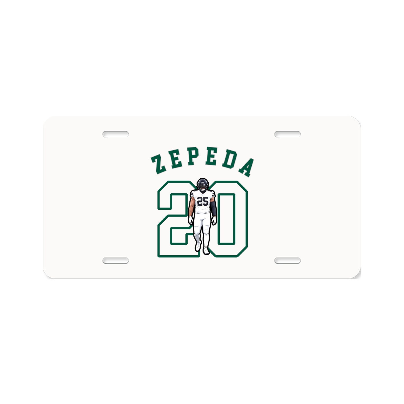 License Plate — Shirsey Arch in Classic
