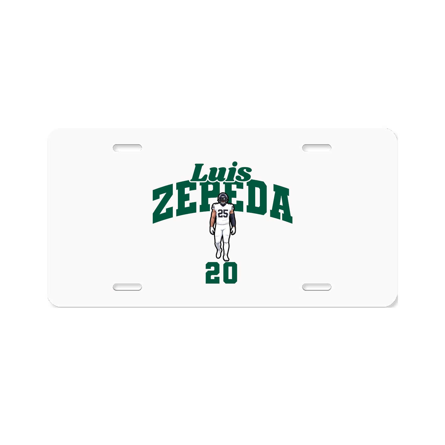 License Plate — Signature Arch in Classic