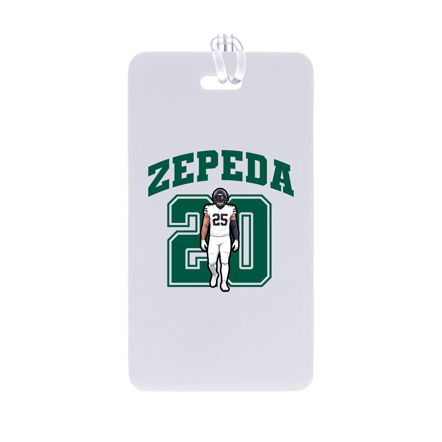 Bag Tag — Number in Classic