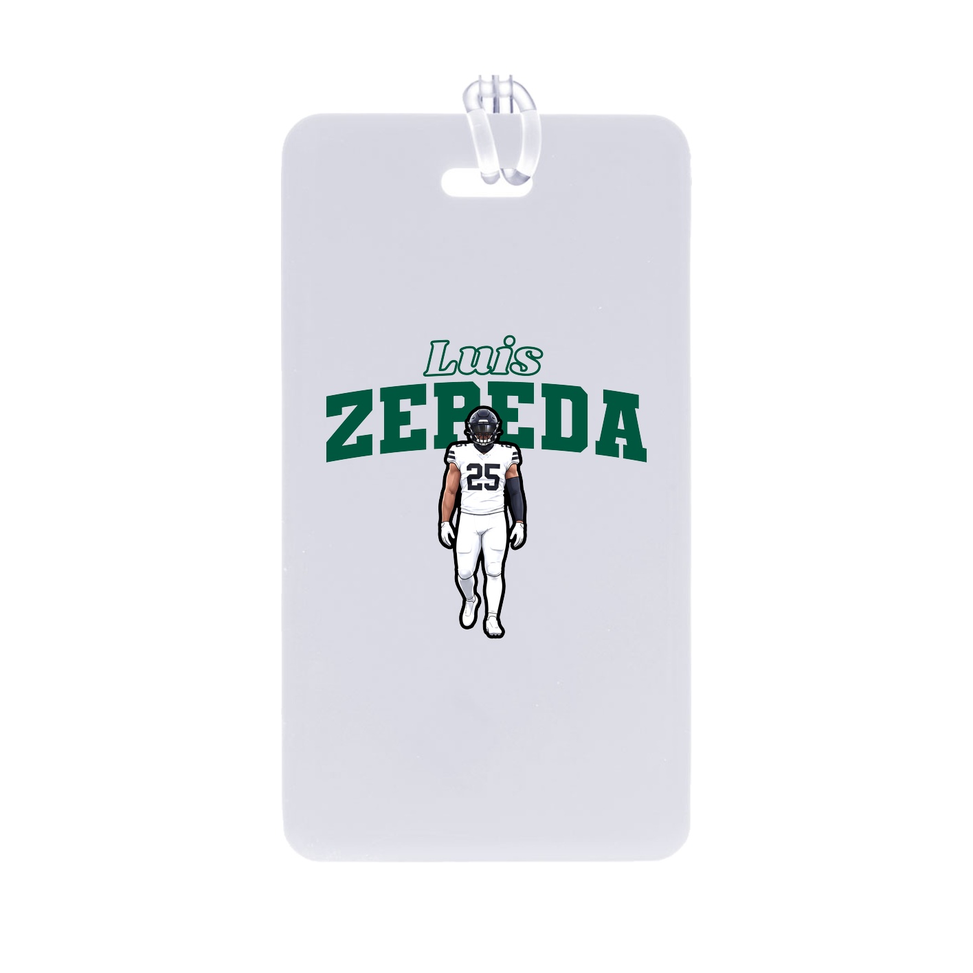 Bag Tag — Name Arch in Classic