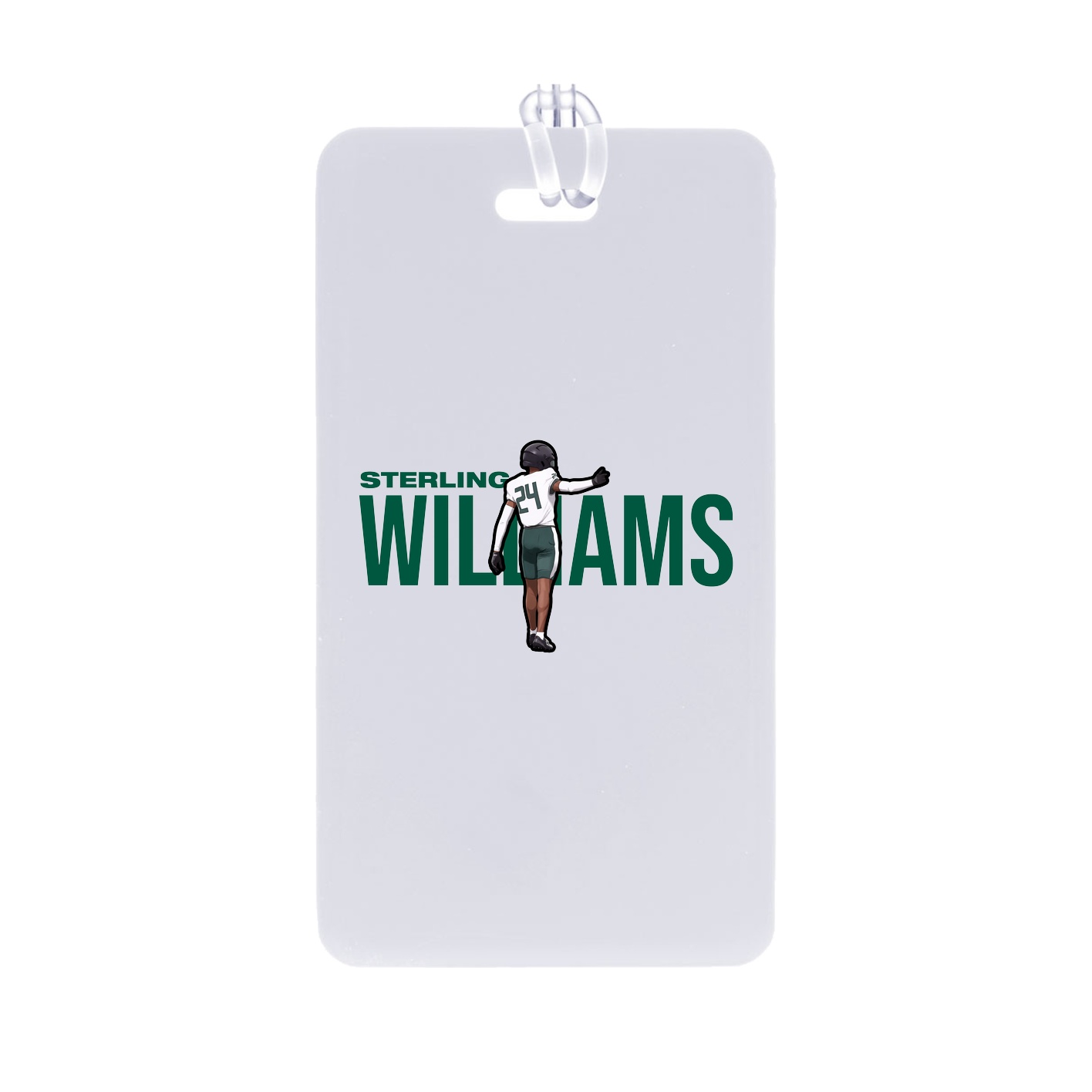 Bag Tag — Player Name in Classic