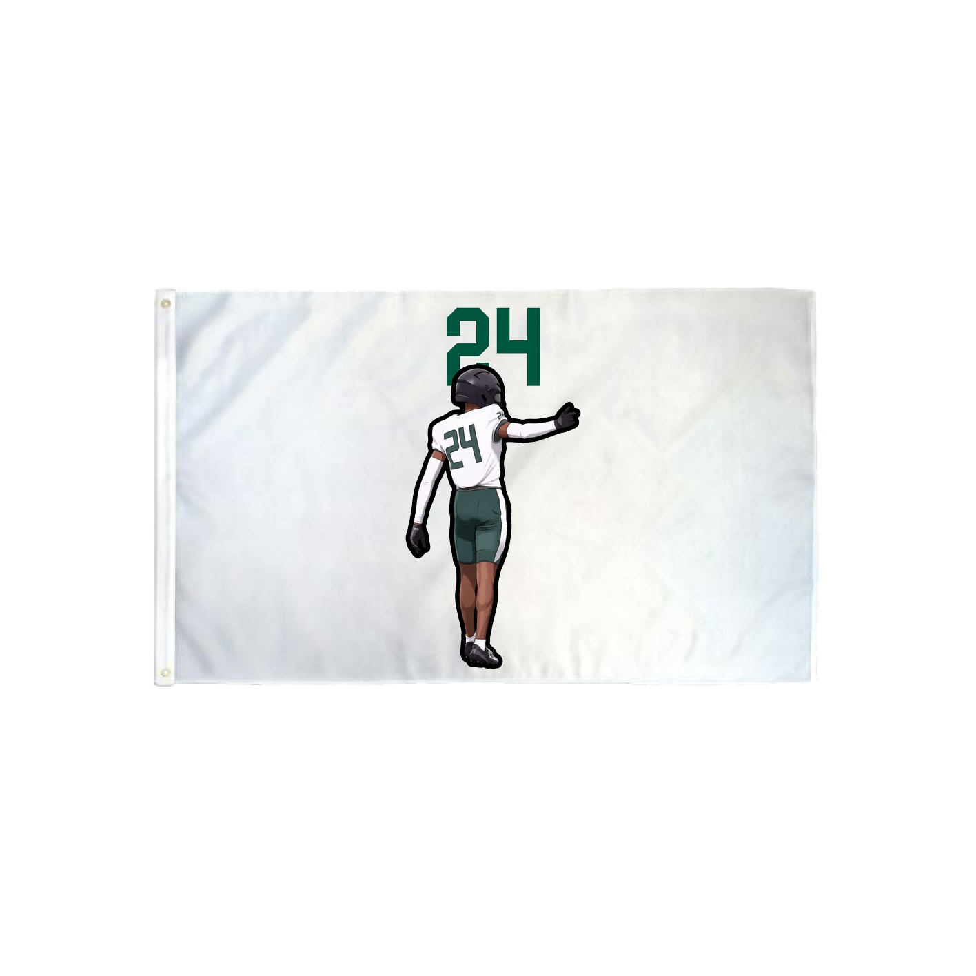 3x5 Flag — Number Top in Classic