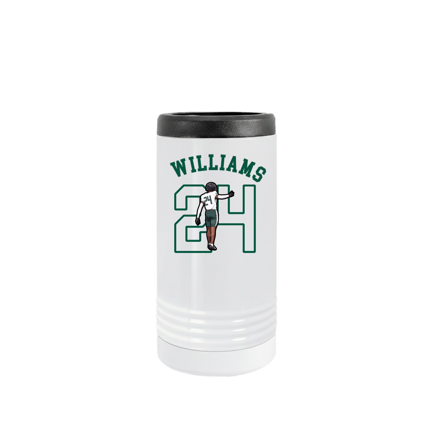 Slim Beverage Holder — Shirsey Arch in White