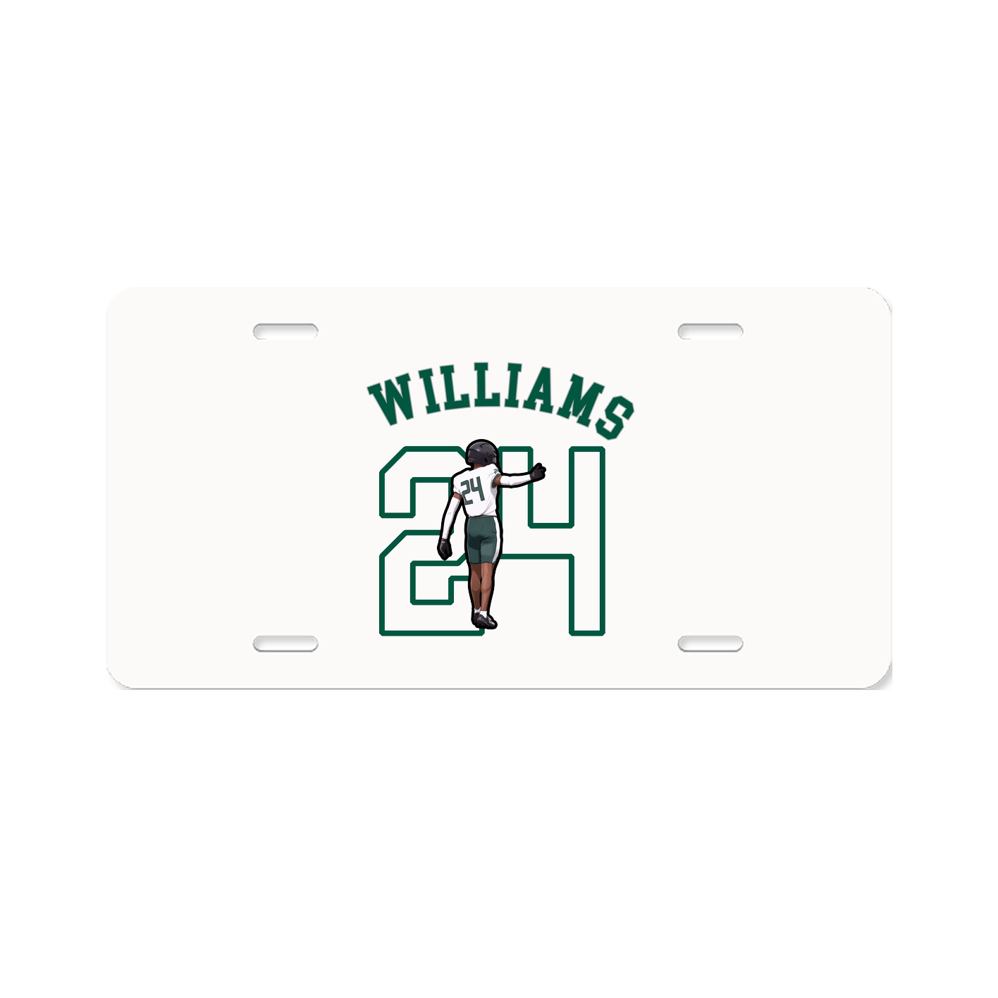 License Plate — Shirsey Arch in Classic
