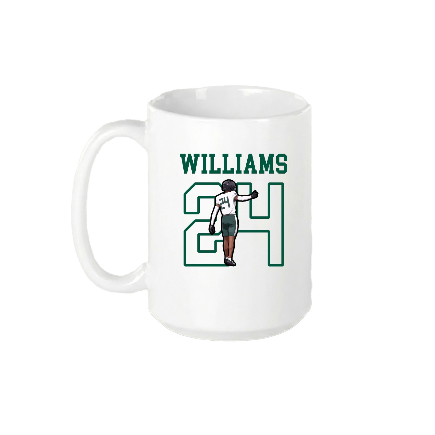 15oz Coffee Mug — Shirsey in White