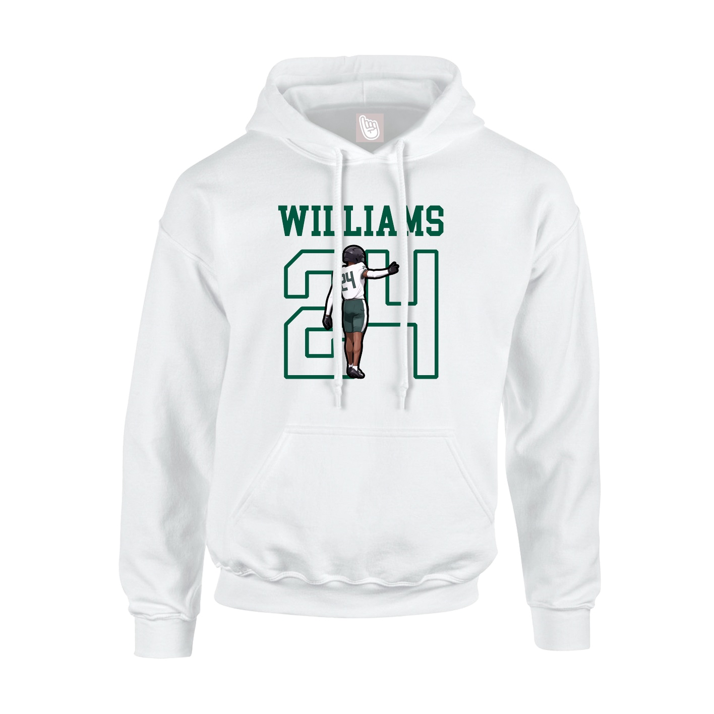 Youth Hoodie — Shirsey in White