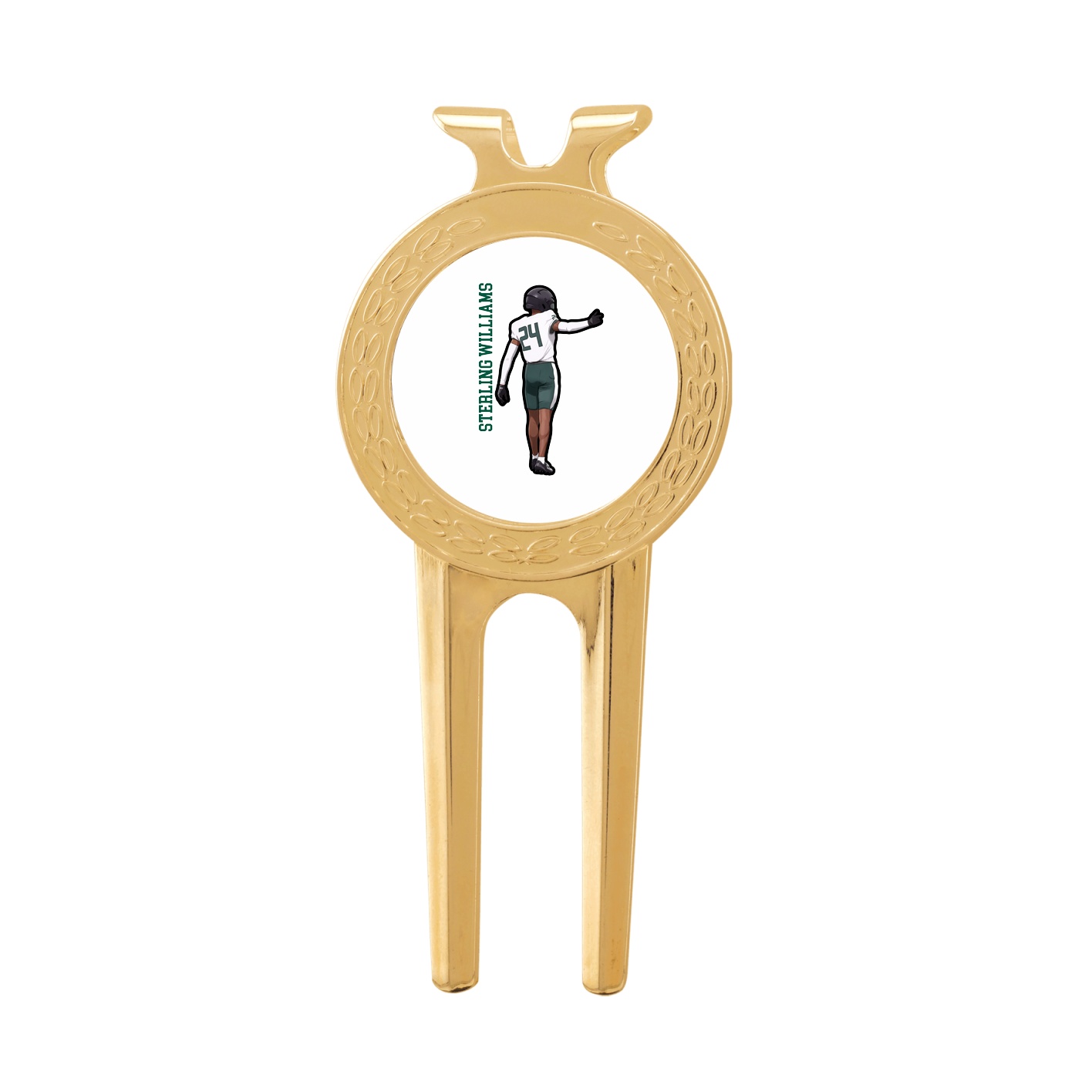 Divot Tool with Ball Marker — Name Vertical in Classic