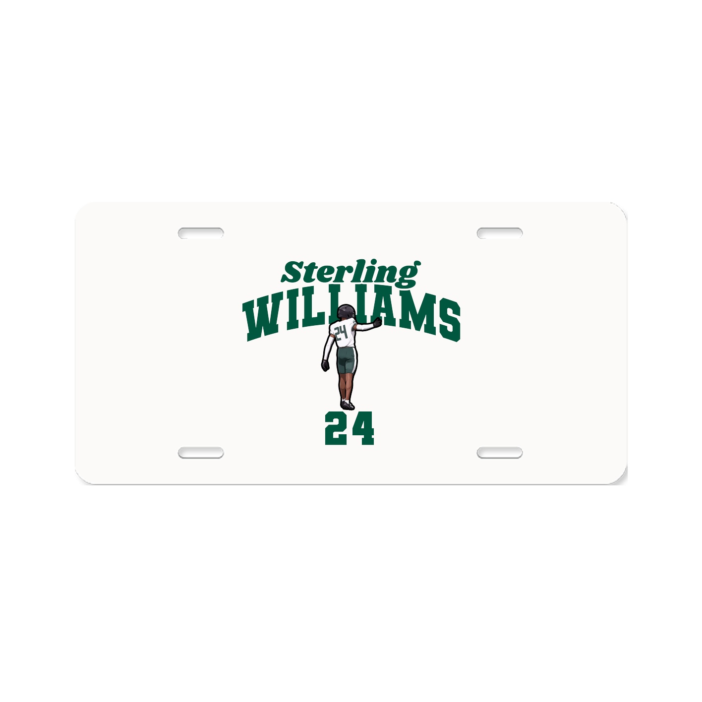 License Plate — Signature Arch in Classic