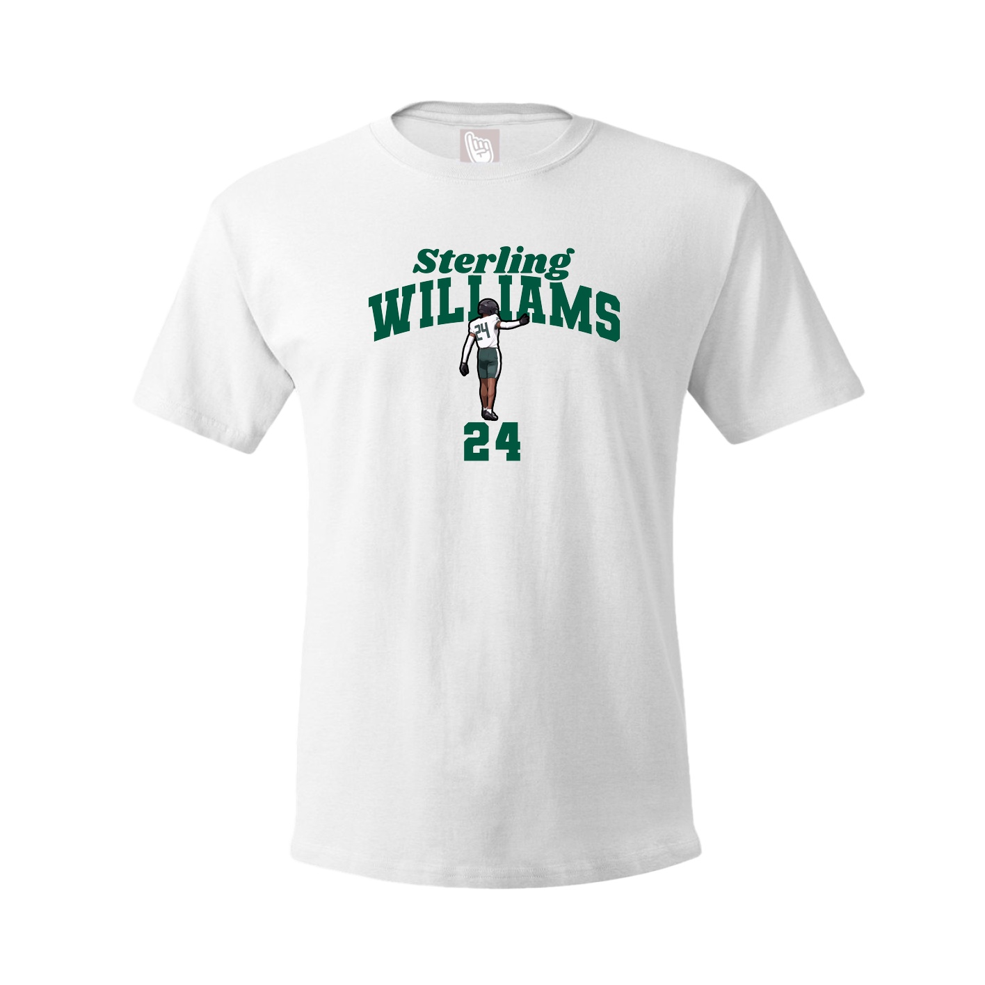 Tee — Signature Arch in White