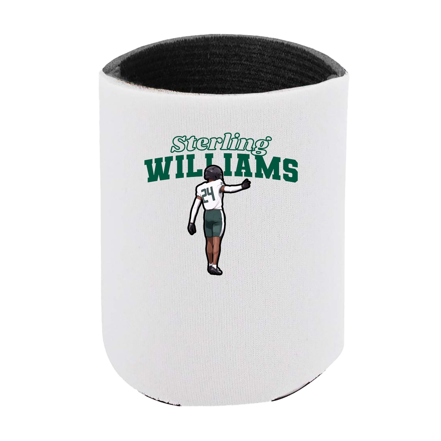 Can Holder — Name Arch in White
