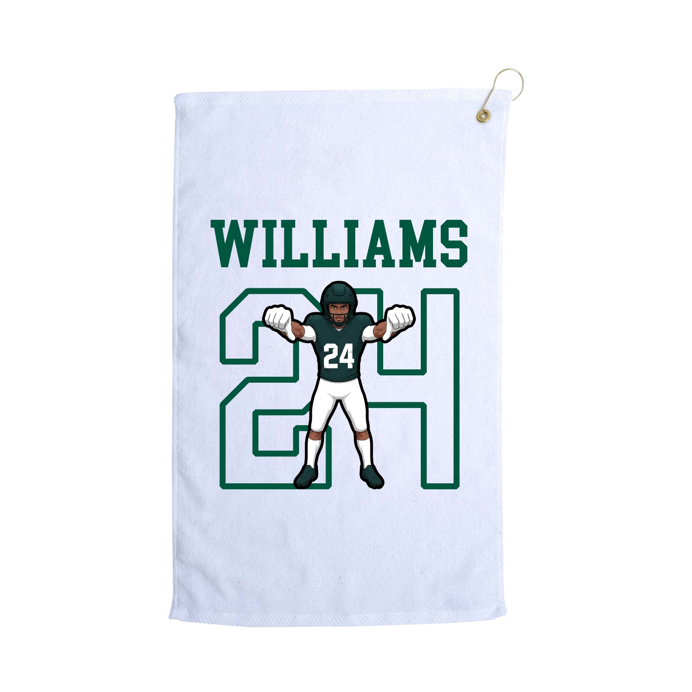 Golf Towel — Shirsey in White