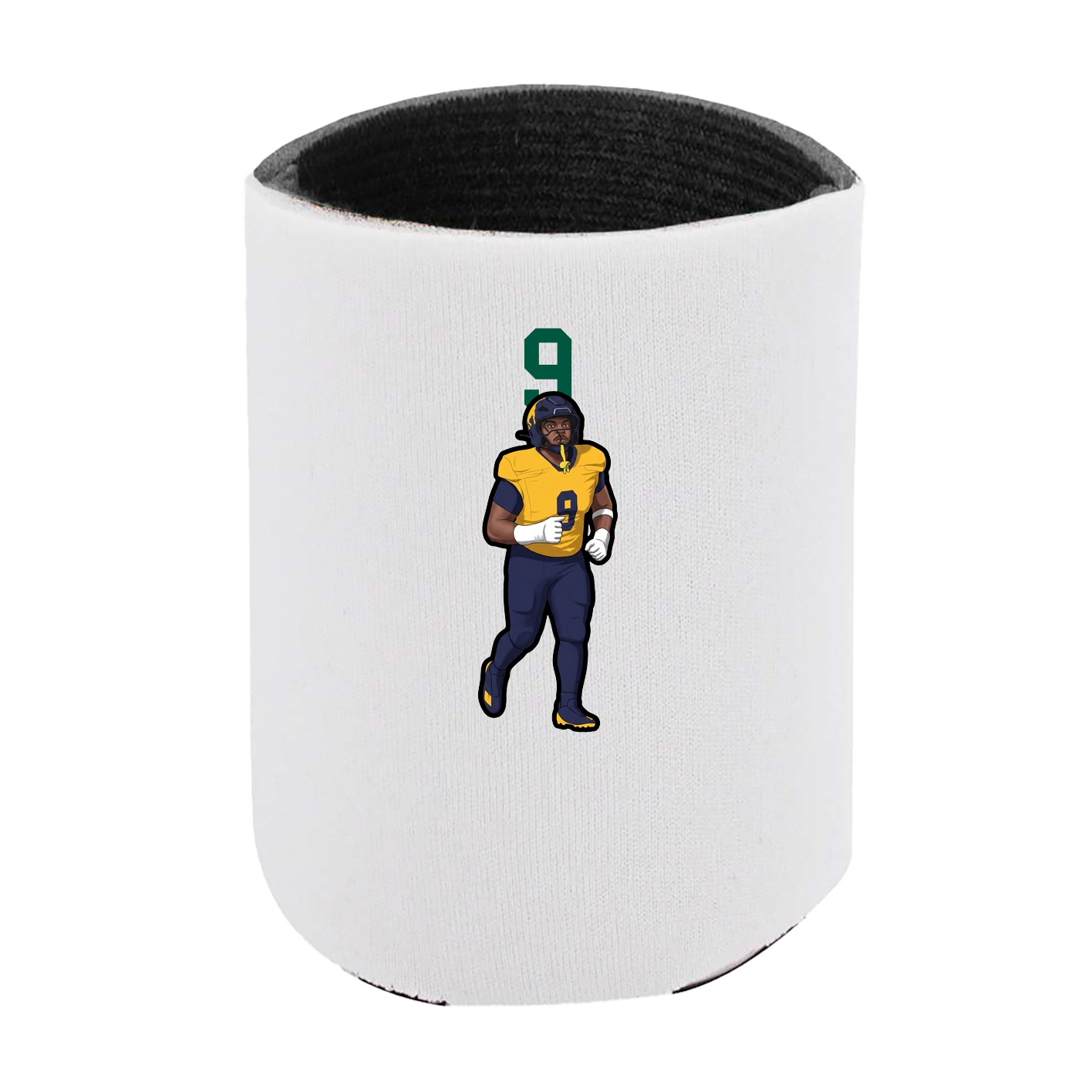 Can Holder — Number Top in White