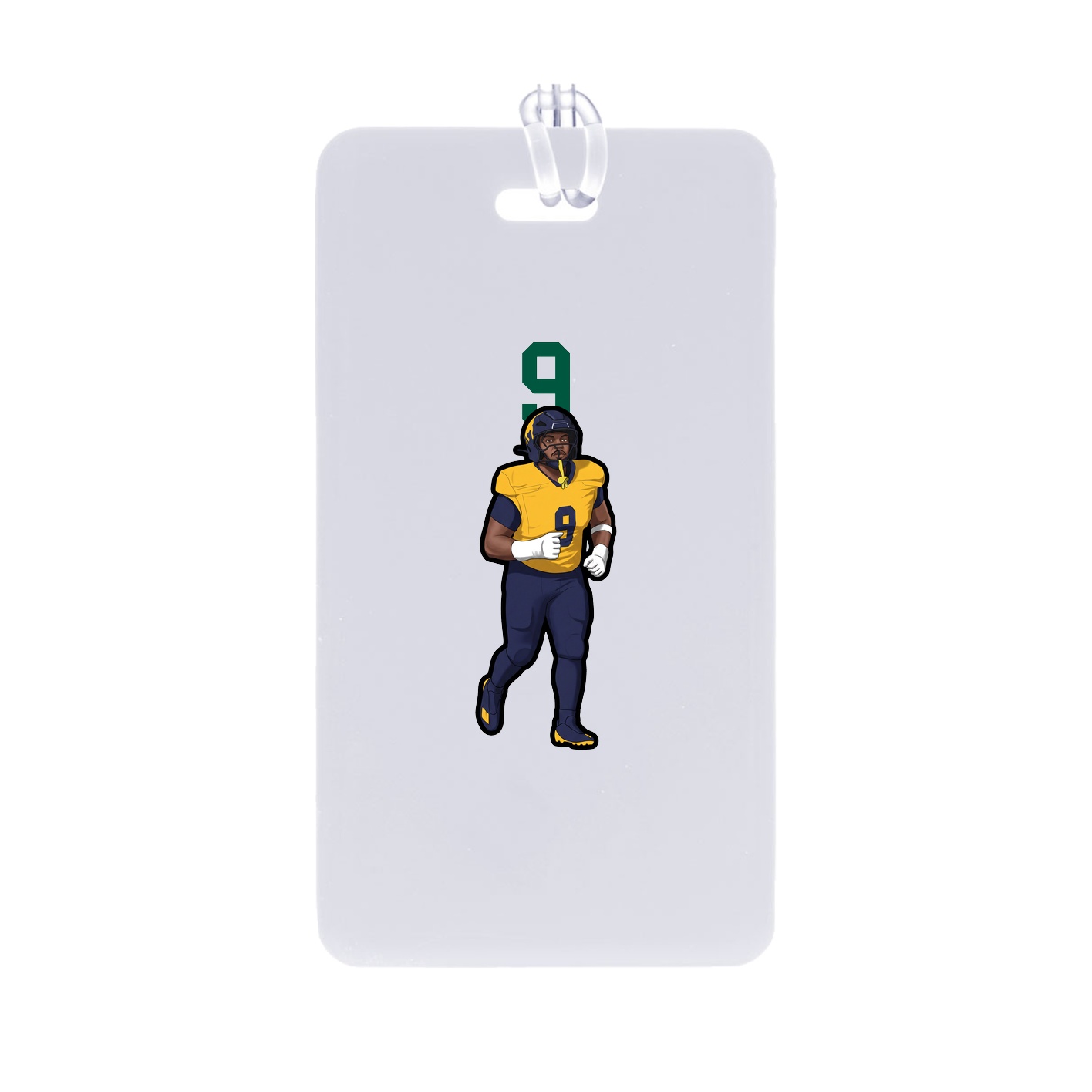 Bag Tag — Number Top in Classic