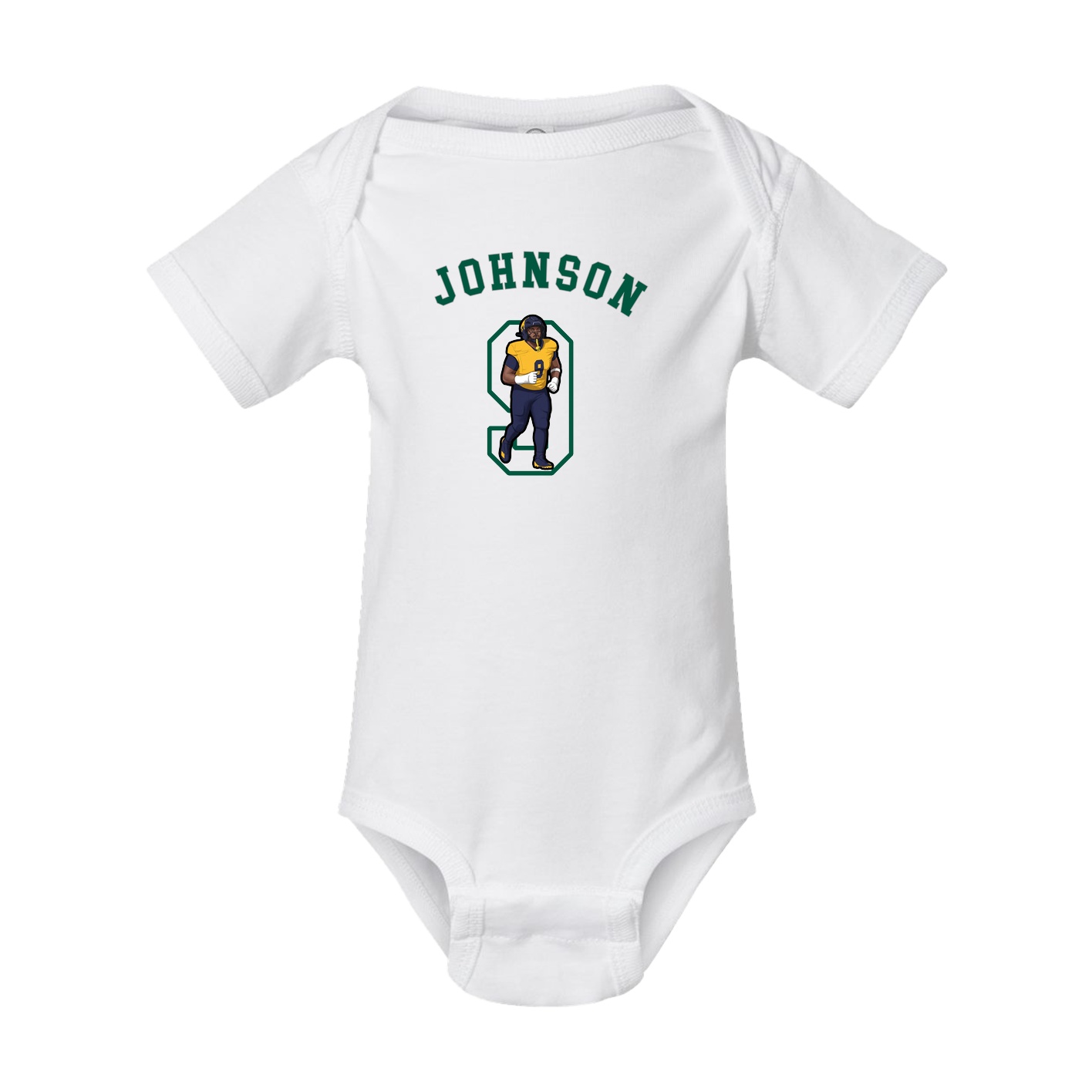 Baby Onesie — Shirsey Arch in White