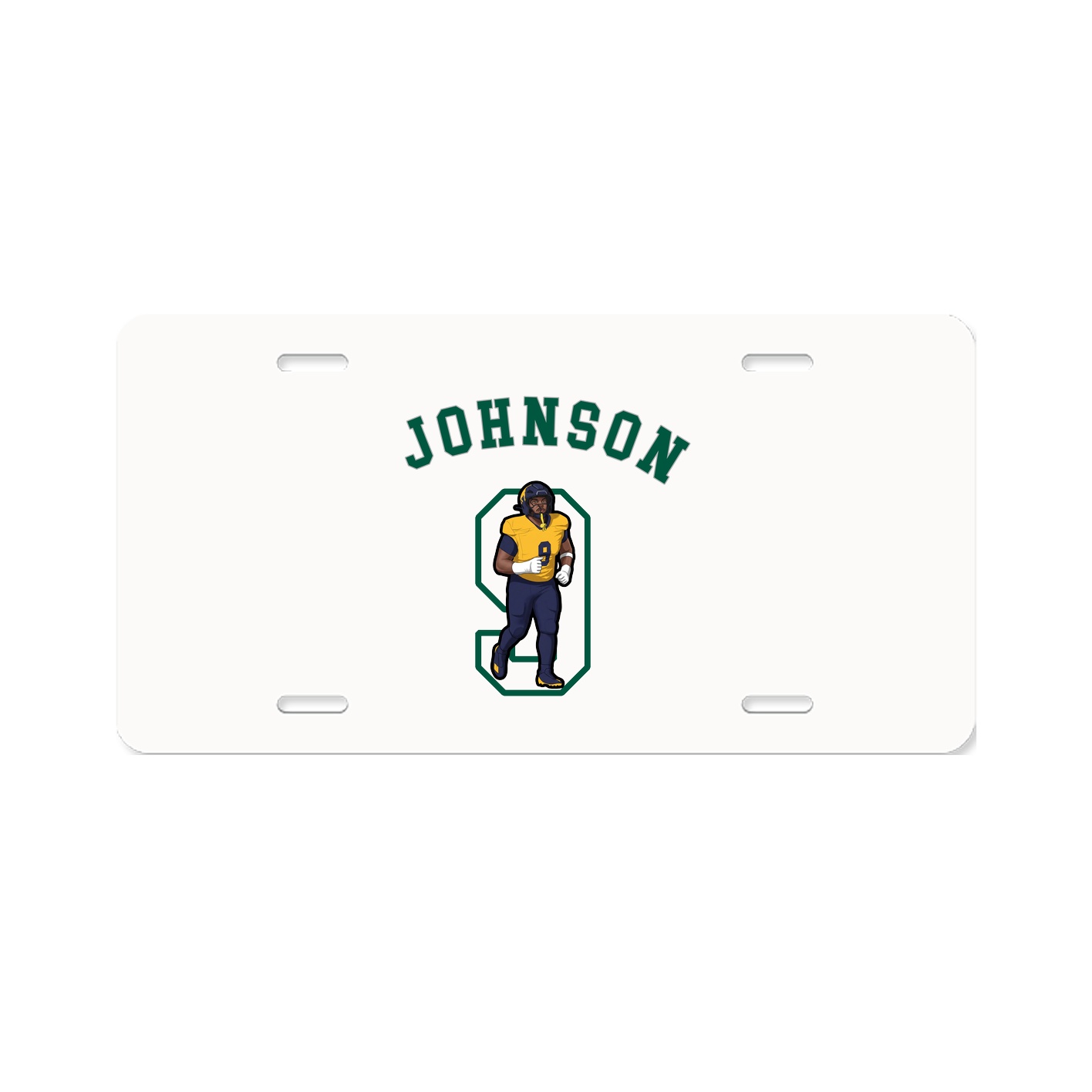 License Plate — Shirsey Arch in Classic