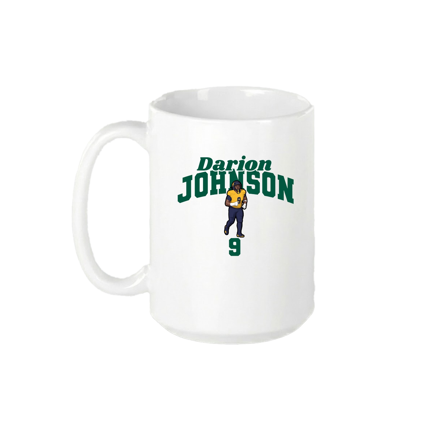 15oz Coffee Mug — Signature Arch in White