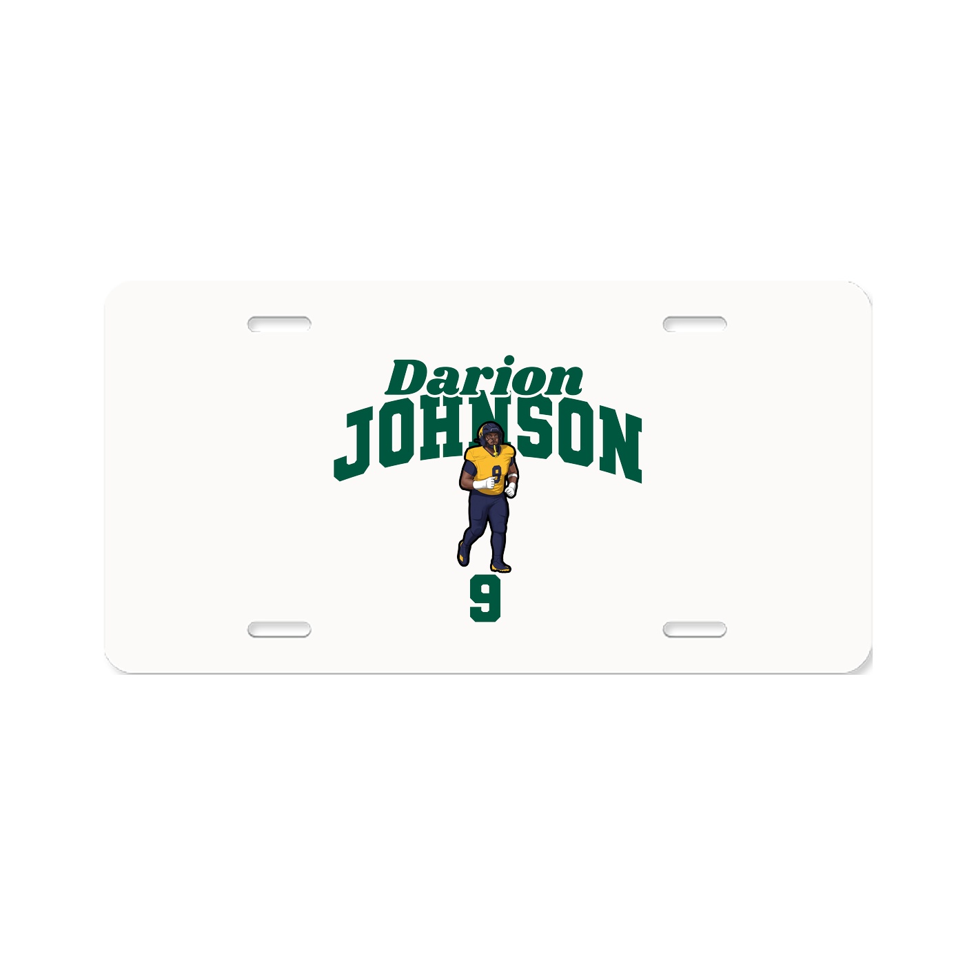 License Plate — Signature Arch in Classic