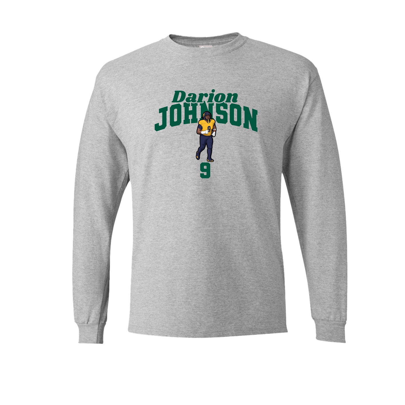 Long Sleeve Tee — Signature Arch in Grey