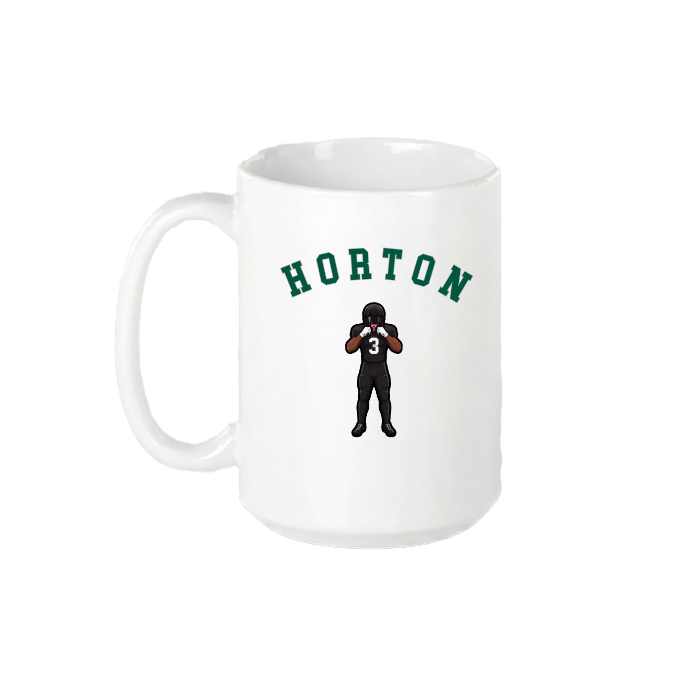 15oz Coffee Mug — Shirsey Arch in White