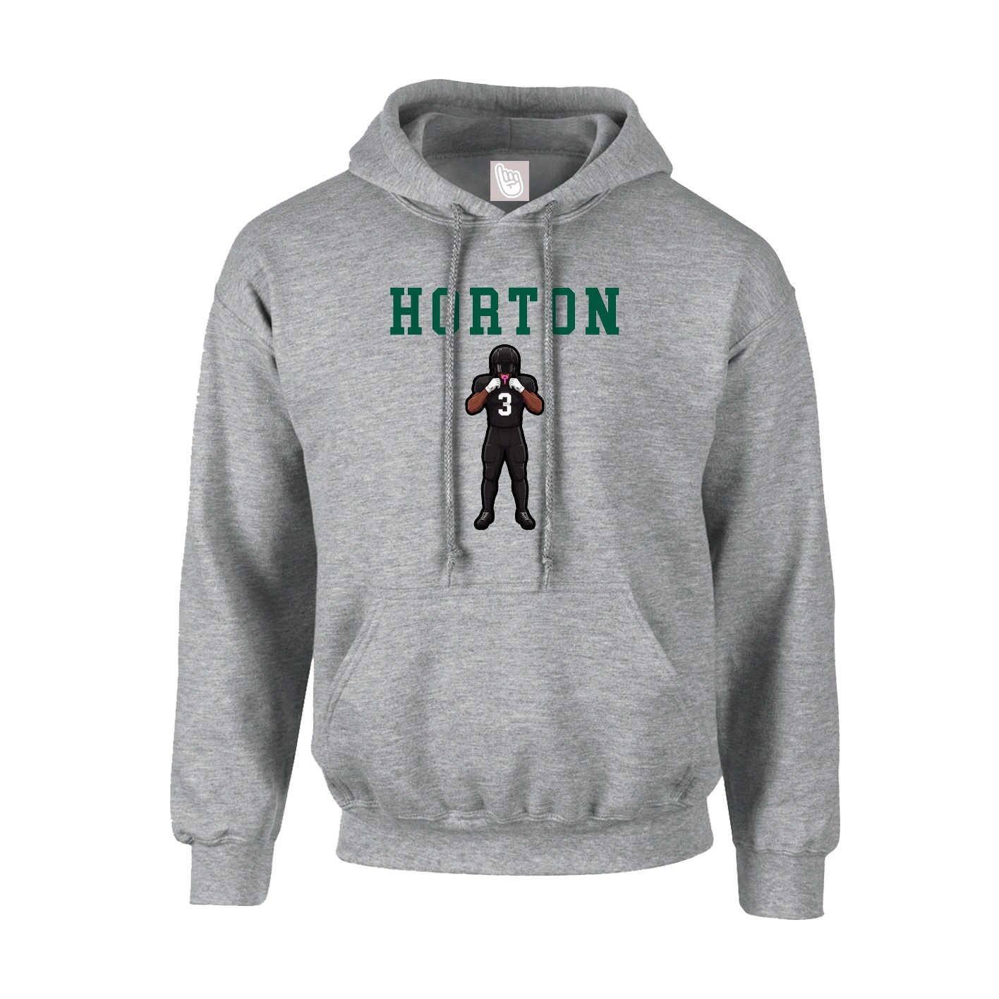 Hoodie — Shirsey in Grey