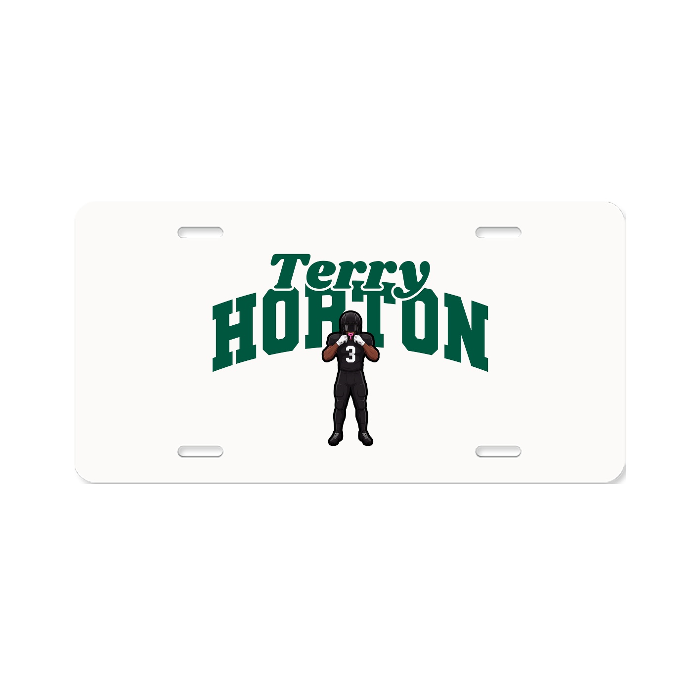 License Plate — Signature Arch in Classic