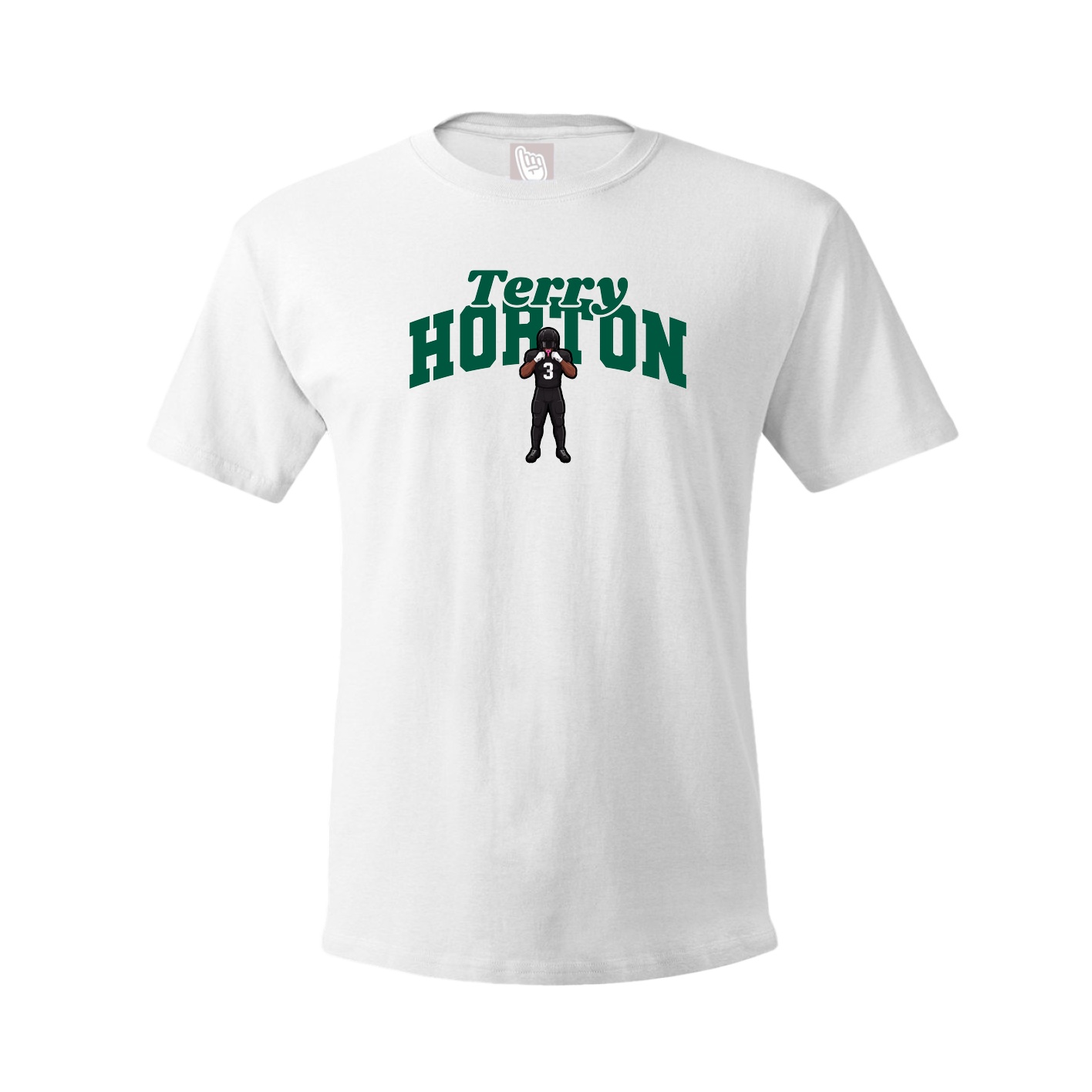 Youth Tee — Signature Arch in White