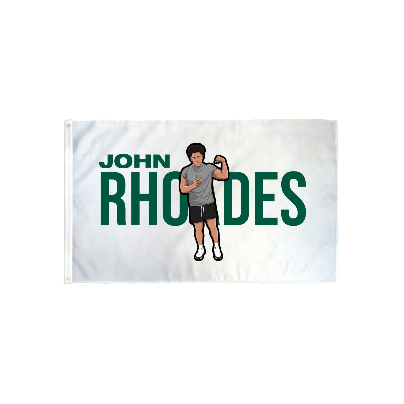 3x5 Flag — Player Name in Classic